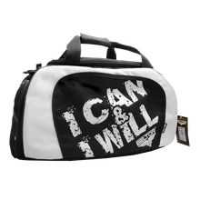 BELTOR TORBA TRENINGOWA MEDIUM / BELTOR MEDIUM TRAINING BAG czarno-biała/black-white B1225 *