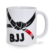 BELTOR BJJ KUBEK / MUG "BJJ 03" biały - white  B3165