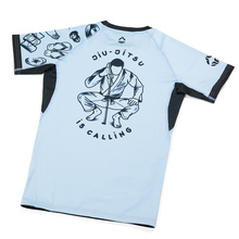 Rashguard damski Jiu Jitsu is Calling x Noize krótki rękaw