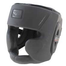 BELTOR KASK SPARINGOWY /  SPARRING HEAD GUARD "GUARDIAN BLACK" black/czarny L B2143
