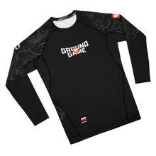 Rashguard Polska 3.0 długi rękaw (Czarny)