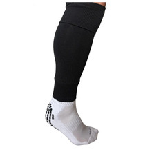 Getry/ skarpety piłkarskie czarne bez stóp 42-47