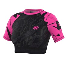 Crop Top Short Sleeve Damski Neo