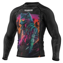 Longsleeve Rashguard Cyber Animals