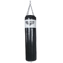 BELTOR WOREK BOKSERSKI 120/30cm / BOXING BAG "PRO X-FIGHTER" + BELT (mocny łańcuch – strong chain) czarny – black B1944