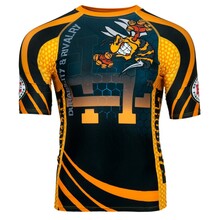 Short Sleeve Rashguard Angry Wasp
