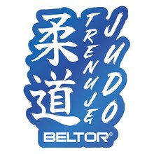 BELTOR JUDO MAGNES / MAGNET "KANJI BLUE" 45x60mm  B4172