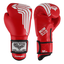 BELTOR RĘKAWICE BOKSERSKIE / BOXING GLOVES "FORMER"    10oz - czerwony/red B0420
