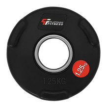 BELTOR PF LINE OBCIĄŻENIE OLIMPIJSKIE W GUMIE Z UCHWYTAMI - BLACK  1,25 kg/51,5 mm P0080