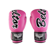 BELTOR RĘKAWICE BOKSERSKIE / BOXING GLOVES "VICTOUS"      12oz - różowy/pink B1080