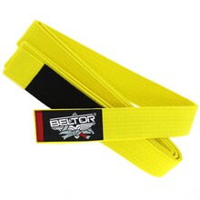 BELTOR BJJ GI BELT / PAS - JUNIOR / DLA DZIECI        yellow- żółty M2 B1385