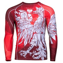 Longsleeve Rashguard Polska Red