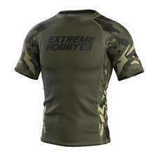 Short Sleeve Rashguard Męski Jungle Panther