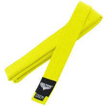 BELTOR BELT / PAS DO KIMONA "OBI" yellow/żółty 320cm B3054