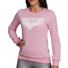 BELTOR BW BLUZA DAMSKA / CREWNECK "GIRL CLASSIC" różowy/pink      XS   B0974 *