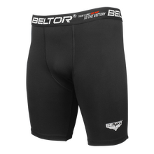 BELTOR BW SHORTS "WORKOUT 01" czarny/black    S  B0644 *
