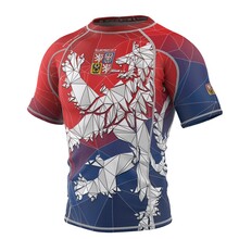 Short Sleeve Rashguard Czeski Lew