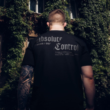 T-shirt Absolute Control Oversize (Czarny)