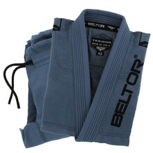 BELTOR BJJ GI / KIMONO "TRAINING" GI 450 GSM grey/szary A3 B2406