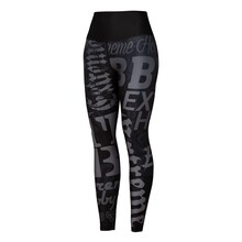Legginsy Sportowe Damskie Letters