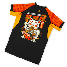 Rashguard Ramen Cat krótki rękaw