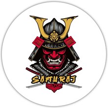 BELTOR KARATE MAGNES / KARATE MAGNET "SAMURAJ" 60x60mm  B4010