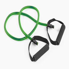 GUMA FITNESS Z UCHWYTAMI ZIELONA