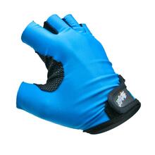 RĘKAWICZKI SPORTOWE LYCRA r.XS niebieski