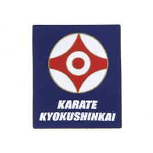 BELTOR NASZYWKA KARATE KYOKUSHINKAI + KANKU HAFT HD na Kimono Karate 70mm x 60mm BELTOR28, KOLOR 2, B2240