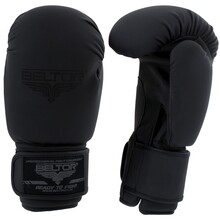 BELTOR RĘKAWICE BOKSERSKIE / BOXING GLOVES SPARTACUS  czarny-czarny/black on black 16oz B1884