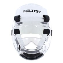 BELTOR KASK PIANKOWY Z MASKĄ / FOAM HEAD GUARD WITH MASK "TYTAN"  biały - white  L  B3196
