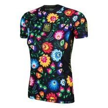 Short Sleeve Rashguard Damski Folk 2