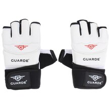 GUARDE RĘKAWICE TRENINGOWE "FALCON" czarny/biały - black/white XL  G0060