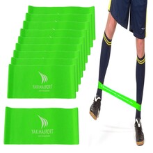 Guma fitness - zestaw 20 gum ZIELONE największy opór