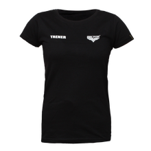 BELTOR BW T-SHIRT GIRL czarny/black  "TRENER"   S B1198 *