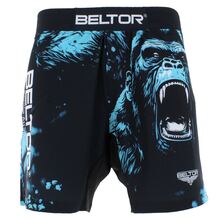 BELTOR SPODENKI TRENINGOWE / TRAINING SHORTS "GORILLA 01" black/czarny XXL B2346