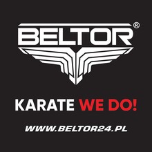 BELTOR NAKLEJKA KARATE VLEPKA PAPIEROWA KARATE WE DO! CZARNA w 8x8cm B2826