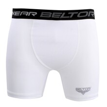 BELTOR BW SPODENKI SHORT PANTS SUBLIMOWANE "KARATE 01"  biały/white  M  B2219 *