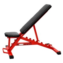 BELTOR HRD SYSTEM LINE ŁAWKA PRO UNIWERSALNA REGULOWANA + Red / czerwona H0316