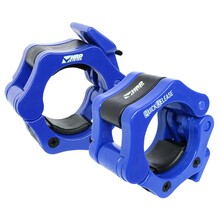 BELTOR HRD SYSTEM LINE QR ZACISKI NA GRYF OLIMPIJSKI 50mm. (KOMPLET) niebieski/blue H0028