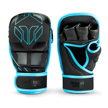 Rękawice sparingowe MMA Logo 3.0 Blue
