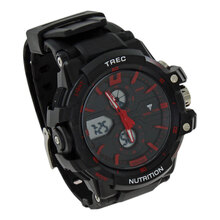 TREC ZEGAREK TIMER 003 CZARNO-CZERWONY