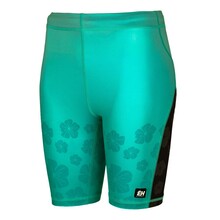 Legginsy Biegowe 1/3 Damskie Flowers