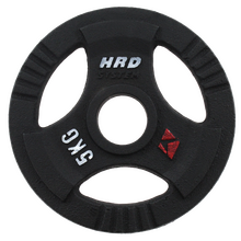 BELTOR HRD SYSTEM LINE OBCIĄŻENIE OLIMPIJSKIE ŻELIWNE CZARNE Z UCHWYTAMI  5 kg/51,5mm H0078