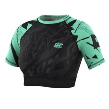 Crop Top Short Sleeve Damski Neo