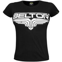BELTOR BW T-SHIRT GIRL FIGHT BRAND "CLASSIC" czarny/black     S  B0381 *