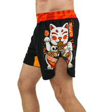 Lekkie spodenki MMA Ramen Cat