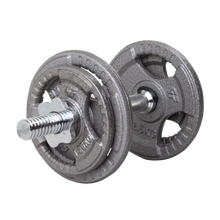 BELTOR PF LINE HANTLA ŻELIWNA - CAST IRON DUMBBELL SZARA-HAMMERTONE 10kg / 28mm P0134