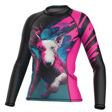 Longsleeve Rashguard Damski Vivid Bulterier