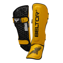 BELTOR OCHRANIACZE GOLENI I ŚRÓDSTOPIA / SHIN INSTEP GUARDS "PRO" żółty/yellow XL B0297